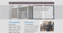 Desktop Screenshot of juttas-angelshop.de